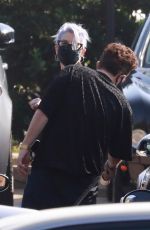 KELLY OSBOURNE and Jeff Beacher Out in Malibu 10/11/2020