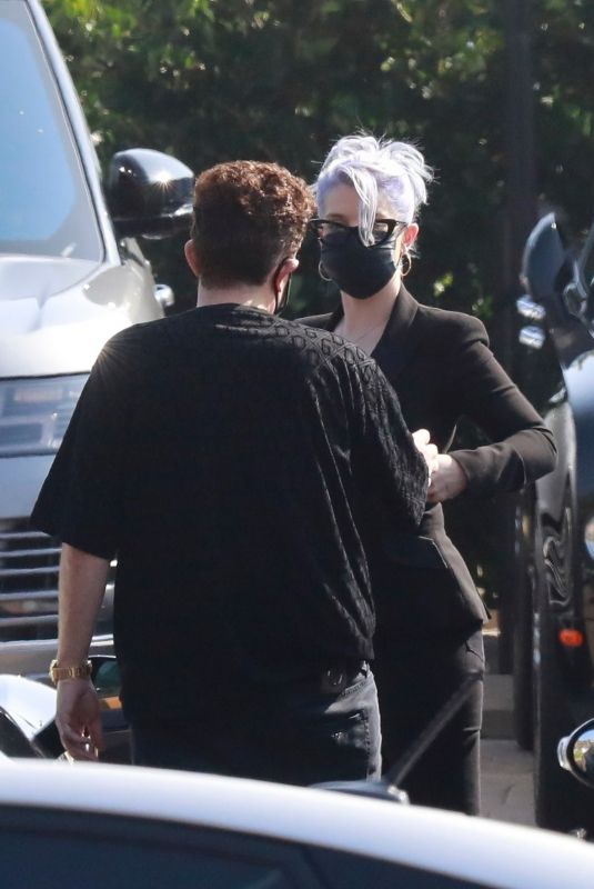 KELLY OSBOURNE and Jeff Beacher Out in Malibu 10/11/2020