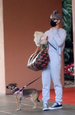 KELLY OSBOURNE Out with Her Dogs in Beverly Hills 10/26/2020