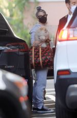 KELLY OSBOURNE Out with Her Dogs in Beverly Hills 10/26/2020