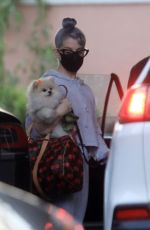 KELLY OSBOURNE Out with Her Dogs in Beverly Hills 10/26/2020