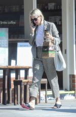 KELLY RUTHERFORD Out for Coffee in Beverly Hills 10/19/2020