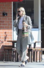 KELLY RUTHERFORD Out for Coffee in Beverly Hills 10/19/2020