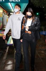 KENDALL JENNER and Devin Booker Out for Dinner in West Hollywood 10/03/2020