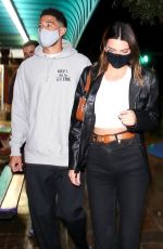 KENDALL JENNER and Devin Booker Out for Dinner in West Hollywood 10/03/2020