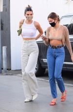 KENDALL JENNER and HAILEY BIEBER Out Shopping in Los Angeles 10/07/2020