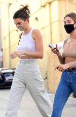 KENDALL JENNER and HAILEY BIEBER Out Shopping in Los Angeles 10/07/2020