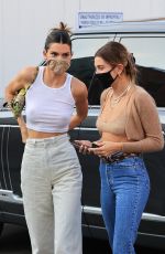 KENDALL JENNER and HAILEY BIEBER Out Shopping in Los Angeles 10/07/2020