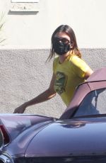KENDALL JENNER at a Gas Station in Malibu 10/12/2020