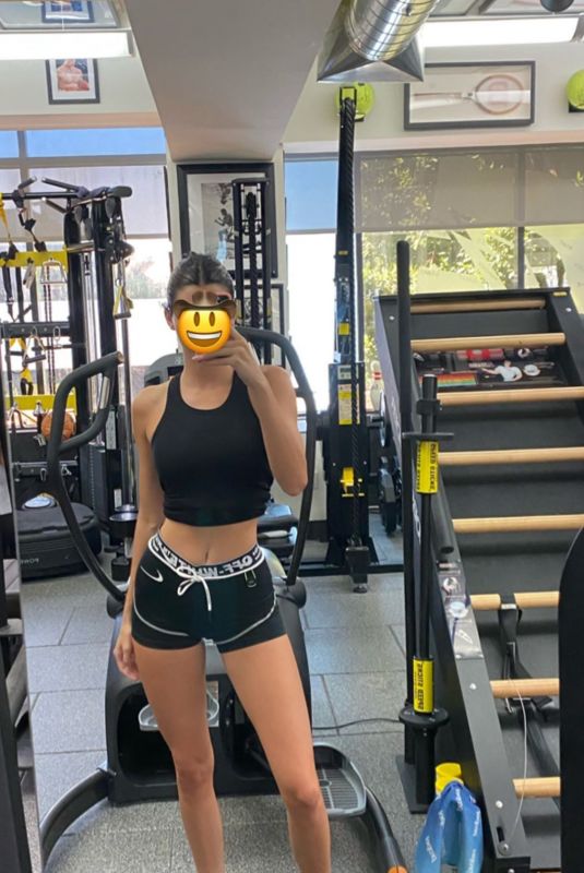 KENDALL JENNER at a Gym - Instagram Photos 10/01/2020