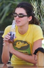 KENDALL JENNER Out for Lunch in Malibu 10/12/2020