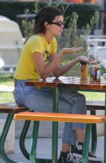 KENDALL JENNER Out for Lunch in Malibu 10/12/2020