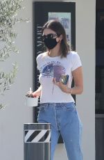 KENDALL JENNER Out Picking Up Food in Malibu 10/06/2020