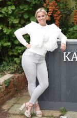 KERRY KATONA at Her Bar in Sussex 10/11/2020