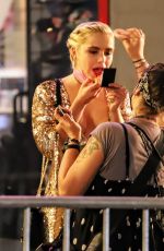 KIERNAN SHIPKA on the Set of Swimming with Sharks in Hollywood 10/02/2020