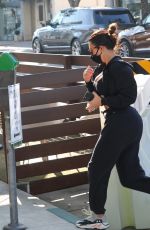 KIM KARDASHIAN at a Salon in Los Angeles 10/07/2020