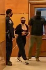 KIM KARDASHIAN Leaves a Skin Care Clinic in Beverly Hills 10/07/2020