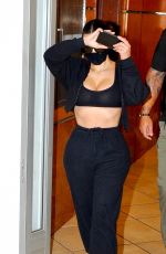KIM KARDASHIAN Leaves a Skin Care Clinic in Beverly Hills 10/07/2020