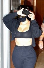 KIM KARDASHIAN Leaves a Skin Care Clinic in Beverly Hills 10/07/2020