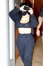 KIM KARDASHIAN Leaves a Skin Care Clinic in Beverly Hills 10/07/2020