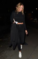 KIMBERLEY GARNER Leaves Connaught Hotel in London 10/08/2020