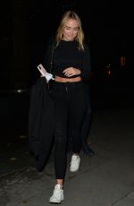 KIMBERLEY GARNER Leaves Connaught Hotel in London 10/08/2020