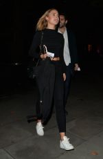 KIMBERLEY GARNER Leaves Connaught Hotel in London 10/08/2020