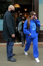 KOURTNEY KARDASHIAN and ADDISON RAE Leaves Greenwich Hotel in New York 10/12/2020