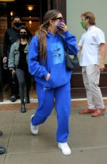 KOURTNEY KARDASHIAN and ADDISON RAE Leaves Greenwich Hotel in New York 10/12/2020