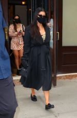 KOURTNEY KARDASHIAN and ADDISON RAE Leaves Their Hotel in New York 10/11/2020