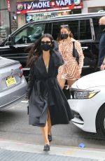 KOURTNEY KARDASHIAN and ADDISON RAE Leaves Their Hotel in New York 10/11/2020