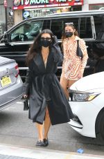 KOURTNEY KARDASHIAN and ADDISON RAE Leaves Their Hotel in New York 10/11/2020