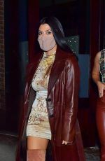 KOURTNEY KARDASHIAN and ADDISON RAE Night Out in New York 10/10/2020