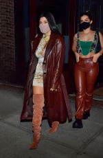 KOURTNEY KARDASHIAN and ADDISON RAE Night Out in New York 10/10/2020