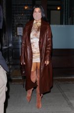 KOURTNEY KARDASHIAN and ADDISON RAE Night Out in New York 10/10/2020