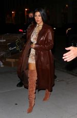KOURTNEY KARDASHIAN and ADDISON RAE Night Out in New York 10/10/2020
