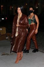 KOURTNEY KARDASHIAN and ADDISON RAE Night Out in New York 10/10/2020