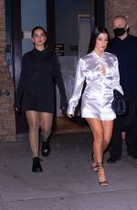 KOURTNEY KARDASHIAN and ADDISON RAE Out for Dinner in New York 10/11/2020