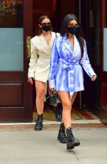 KOURTNEY KARDASHIAN and ADDISON RAE Out in New York 10/10/2020