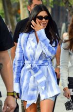 KOURTNEY KARDASHIAN and ADDISON RAE Out in New York 10/10/2020