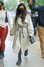 KOURTNEY KARDASHIAN and ADDISON RAE Out in New York 10/12/2020