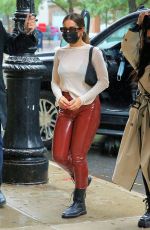 KOURTNEY KARDASHIAN and ADDISON RAE Out in New York 10/12/2020