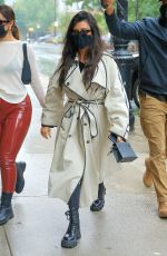 KOURTNEY KARDASHIAN and ADDISON RAE Out in New York 10/12/2020