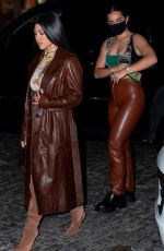 KOURTNEY KARDASHIAN Arrives at Zero Bond in New Yrk 10/11/2020