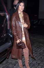 KOURTNEY KARDASHIAN Arrives at Zero Bond in New Yrk 10/11/2020