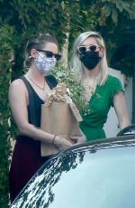 KRISTENS TEWART and CAMILA MORRONE at Emma Robert