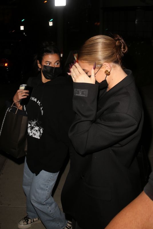KYLIE JENNER and ANSTASIA KARANIKOLAOU Leaves a Voting Popup in West Hollywood 10/26/2020