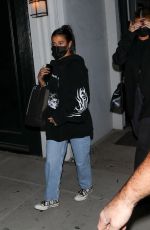 KYLIE JENNER and ANSTASIA KARANIKOLAOU Leaves a Voting Popup in West Hollywood 10/26/2020