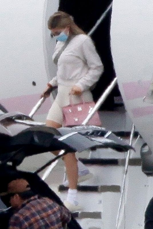 KYLIE JENNER and Travis Scott at Airport in Los Angeles 10/26/2020
