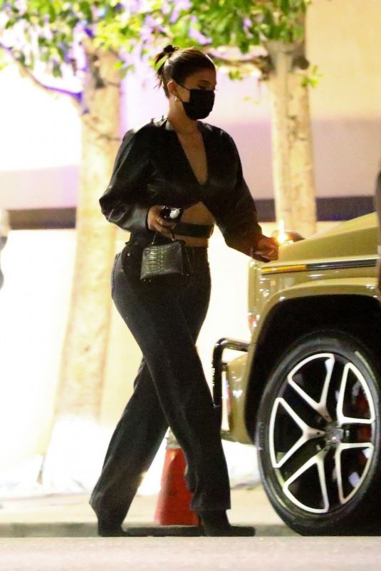 KYLIE JENNER Leaves Nobu in Malibu 10/15/2020